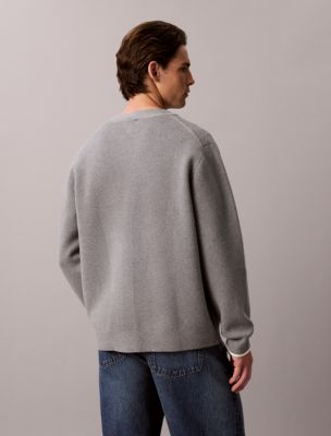 Мужские кардиганы Calvin Klein Varsity Logo Cardigan Sweater — фото 3