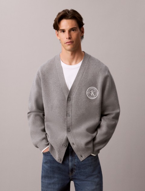 Мужские кардиганы Calvin Klein Varsity Logo Cardigan Sweater