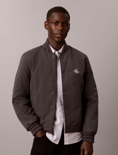 Мужские куртки Calvin Klein Mixed Media Varsity Bomber Jacket