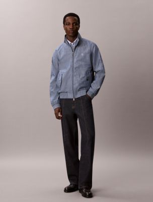 Мужские куртки Calvin Klein Lightweight Chambray Raglan Jacket — фото 3