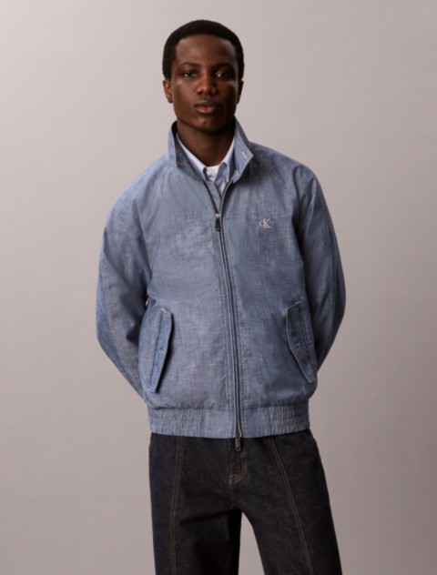 Мужские куртки Calvin Klein Lightweight Chambray Raglan Jacket
