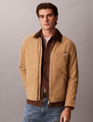 Мужские куртки Calvin Klein Cotton Canvas Workwear Jacket — фото 5