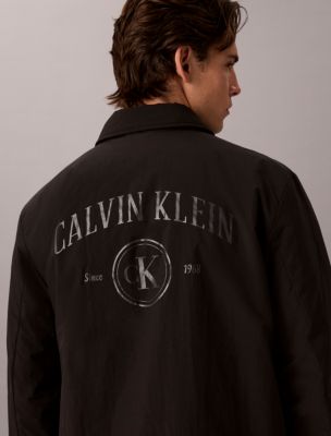 Мужские куртки Calvin Klein Padded Nylon Shirt Jacket — фото 2