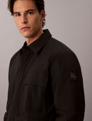 Мужские куртки Calvin Klein Padded Nylon Shirt Jacket — фото 3