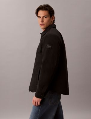 Мужские куртки Calvin Klein Padded Nylon Shirt Jacket — фото 5