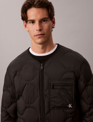 Мужская куртка Calvin Klein Featherweight Nylon Puffer, цвет: Чёрный — фото 3
