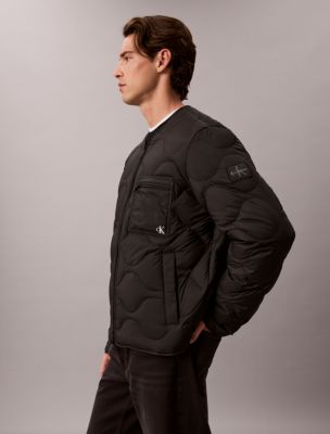 Мужская куртка Calvin Klein Featherweight Nylon Puffer, цвет: Чёрный — фото 4
