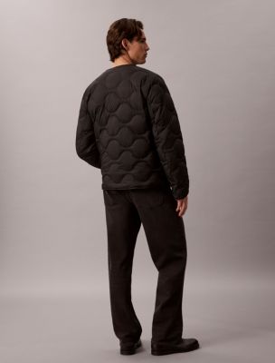 Мужская куртка Calvin Klein Featherweight Nylon Puffer, цвет: Чёрный — фото 5