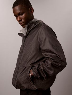 Мужские куртки Calvin Klein Emblem Logo Nylon Windbreaker Jacket — фото 2