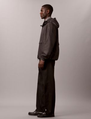 Мужские куртки Calvin Klein Emblem Logo Nylon Windbreaker Jacket — фото 4