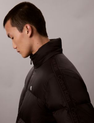 Мужская куртка Calvin Klein Heavyweight Down Short Puffer, цвет: Чёрный — фото 3