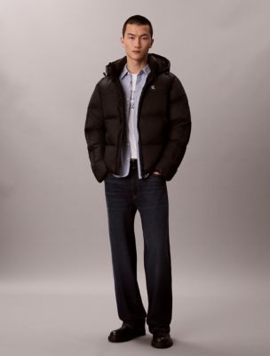 Мужская куртка Calvin Klein Heavyweight Down Short Puffer, цвет: Чёрный — фото 5