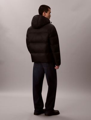 Мужская куртка Calvin Klein Heavyweight Down Short Puffer, цвет: Чёрный — фото 6