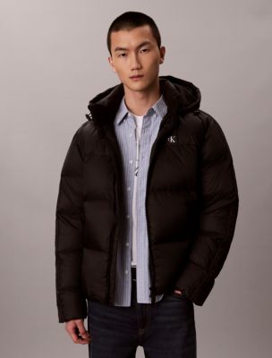 Мужская куртка Calvin Klein Heavyweight Down Short Puffer, цвет: Чёрный