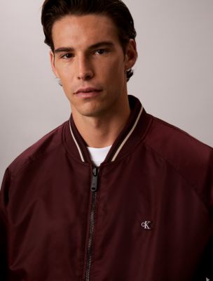 Мужские куртки Calvin Klein Nylon Tipped Bomber Jacket — фото 3