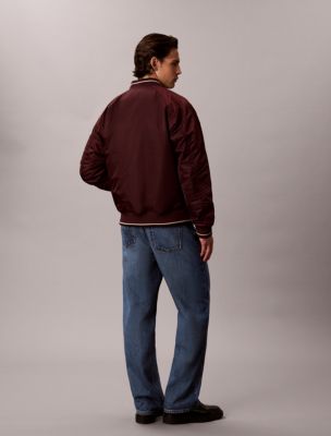 Мужские куртки Calvin Klein Nylon Tipped Bomber Jacket — фото 5