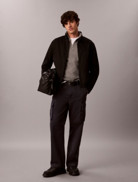Мужские брюки Calvin Klein Baggy Utility Cotton Twill Cargo Pants