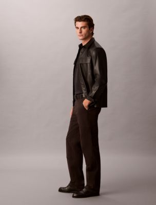 Мужские брюки Calvin Klein 90s Straight в стиле карпентер, прямого кроя, цвет: Чёрный — фото 2