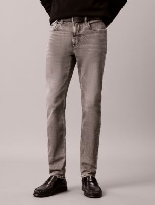 Мужские джинсы Calvin Klein Slim Tapered, цвет: Basalt — фото 2
