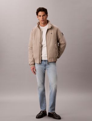 Standard Straight Jeans, Bleached Clearwater