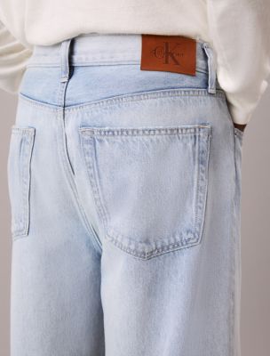 Мужские джинсы Calvin Klein Baggy, цвет: Выбеленный — фото 5