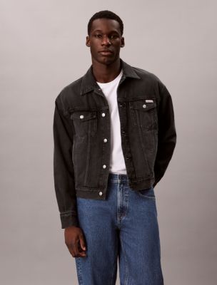 90s Denim Trucker Jacket, Midnight Emerald