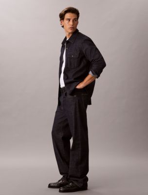 Мужские рубашки Calvin Klein Western Denim Shirt — фото 3