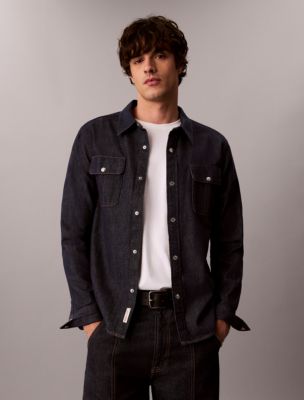 Western Denim Shirt, Iconic Indigo
