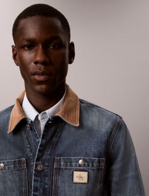 Мужские куртки Calvin Klein Denim Chore Coat — фото 3