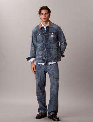 90s Straight Carpenter Jeans, Short Line