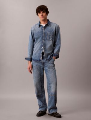 Embossed Logo Overshirt - thumbnail 4