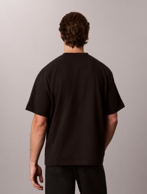Мужские футболки Calvin Klein Relaxed Denim Monologo Tee — фото 4