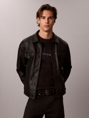 Мужские футболки Calvin Klein Relaxed Denim Monologo Tee — фото 5