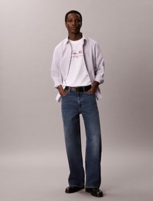 Мужские футболки Calvin Klein Script Logo Graphic Tee — фото 2