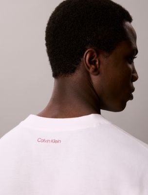 Мужские футболки Calvin Klein Script Logo Graphic Tee — фото 6
