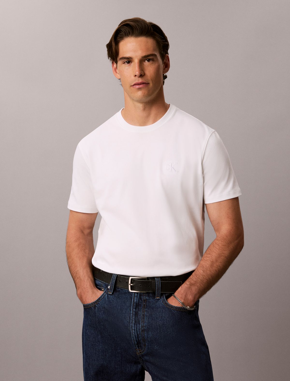Varsity Logo Interlock Tee