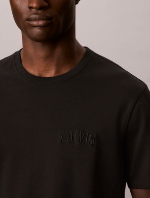 Мужские футболки Calvin Klein Calvin Arch Interlock Tee — фото 3