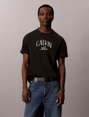 Мужские футболки Calvin Klein Relaxed Graphic Logo Tee — фото 3
