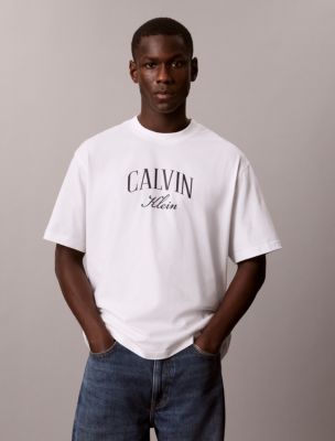 Relaxed Graphic Logo Tee, Bright White