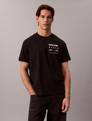 Calvin Klein Forest Graphic Tee, Black