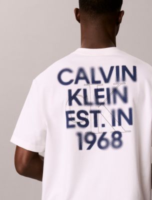 Мужские футболки Calvin Klein Monogram Logo Overlay Tee — фото 2