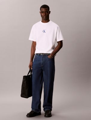 Мужские футболки Calvin Klein Monogram Logo Overlay Tee — фото 3