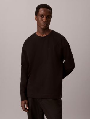 Oversized Monologo Tee, Black