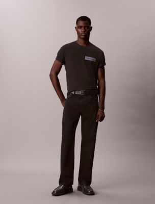Мужские футболки Calvin Klein Garment-Washed Graphic Logo Tee — фото 2