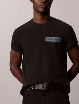 Мужские футболки Calvin Klein Garment-Washed Graphic Logo Tee — фото 5