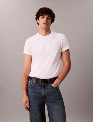Calvin Klein Logo Graphic Tee, Bright White