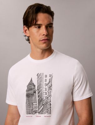 Мужские футболки Calvin Klein NYC Print Graphic Tee — фото 3