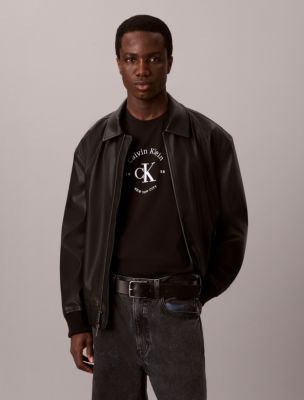 Мужские футболки Calvin Klein Varsity Crest Logo Graphic Tee — фото 4