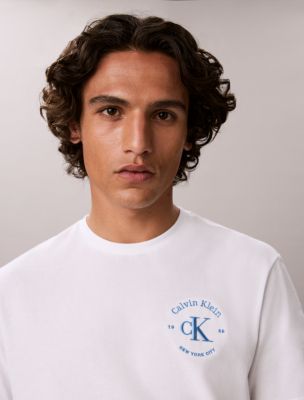 Мужские футболки Calvin Klein Varsity Crest Logo Classic Tee — фото 2