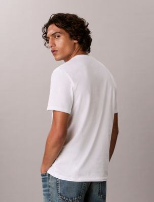 Мужские футболки Calvin Klein Varsity Crest Logo Classic Tee — фото 5